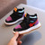 Kids Fashion High-top Easy Wear Non-slip Resistant Sneakers.