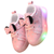 Polka Dot Kids Flashing Lights Sneakers