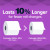 Large pack Ultra Comfort 2-ply toilet paper, 2-ply toilet paper 36 mega rolls soft