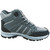 Gray boot pair for men, showcasing the comfortable padded fit for cold-weather wear.