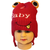 Cozy Red Knit Winter Hat for Toddler Heroes