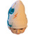 Neutral Cream Dinosaur Knit Cap (Ages 1-3)