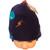Deep Blue Dinosaur Knit Winter Cap (Ages 1-3)