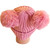 Pink Panda Winter Hat for Toddlers (1-3 Yrs)