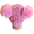 Cozy Light Pink Animal Hat with Pom Ears - Best Value