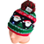 Children's Christmas Party Hat | Multi-Color Flashing Lights Pom-Pom Beanie