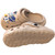Beige Astronaut & Planet Slip-Ons