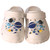 Kid's Bright White Astronaut Moon Clogs