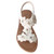 Angelic White Rhinestone Flower Girls Wedding & Dressy Summer Sandal