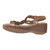 Soft Pink Shimmering T-Strap Crystal Slingback Sandal