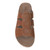 Chestnut Brown Flexible Wedge Slipper