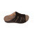 Midnight Black Perforated Wide-Fit Sandal for Girls