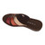 Glamorous Tri-Color Sunset Palette Comfort Slippers