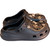Black Glitter Star & Bow Clog – Sleek black platform clogs featuring a curated mix of gold chains and sparkling stars.