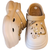 Khaki Designer Pearl Accented Clogs