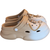 Gold Chain & Camellia Flower Summer Slippers