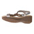 Bright Silver Shimmering Bohemian Beach Cushion Walking Slipper