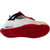 Vibrant White & Red Kids' Play Sneakers