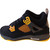 Durable Black & Yellow Suede Boys' Athletic Footwear