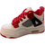 Little Boys' Bright White & Red Sport Sneakers