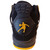 Fun Black & Yellow Suede Boys' Everyday Sneakers