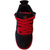 Energetic Little Boys' Black & Red Suede Sport Shoes