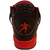 Black Red Leather Sneakers for Boys & Toddlers