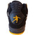 Fun Black & Yellow Suede Boys' Everyday Sneakers