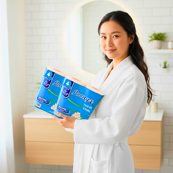 Loonyx Ultra Comfort Care Toilet Tissue 16 Rolls