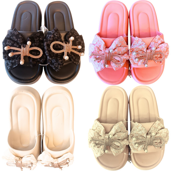 Women's Summer Bow Slippers