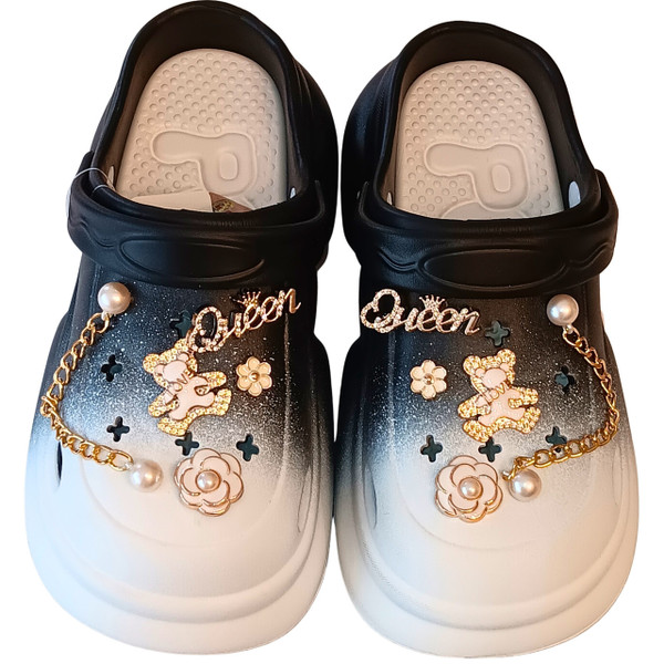 Glamorous Rhinestone Teddy Bear Slides