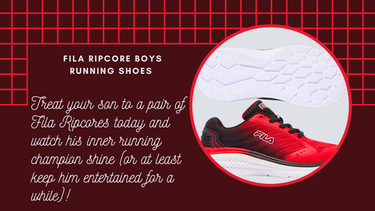  FILA Ripcore Boys Running Shoes