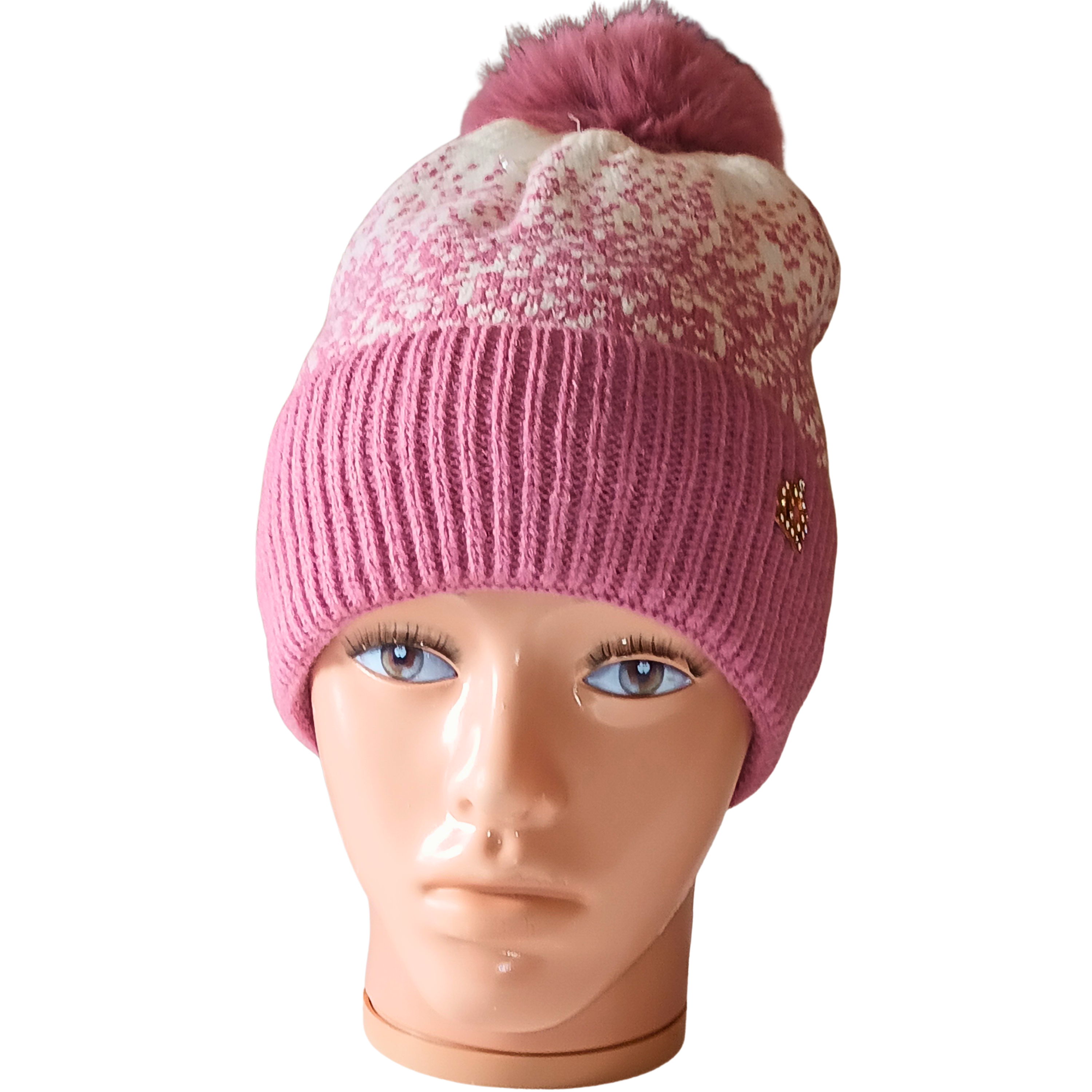 Women's essential winter hat with a fluffy pom and superior thermal insulation. Available in a spectrum of stylish colors. Shop the collection now!