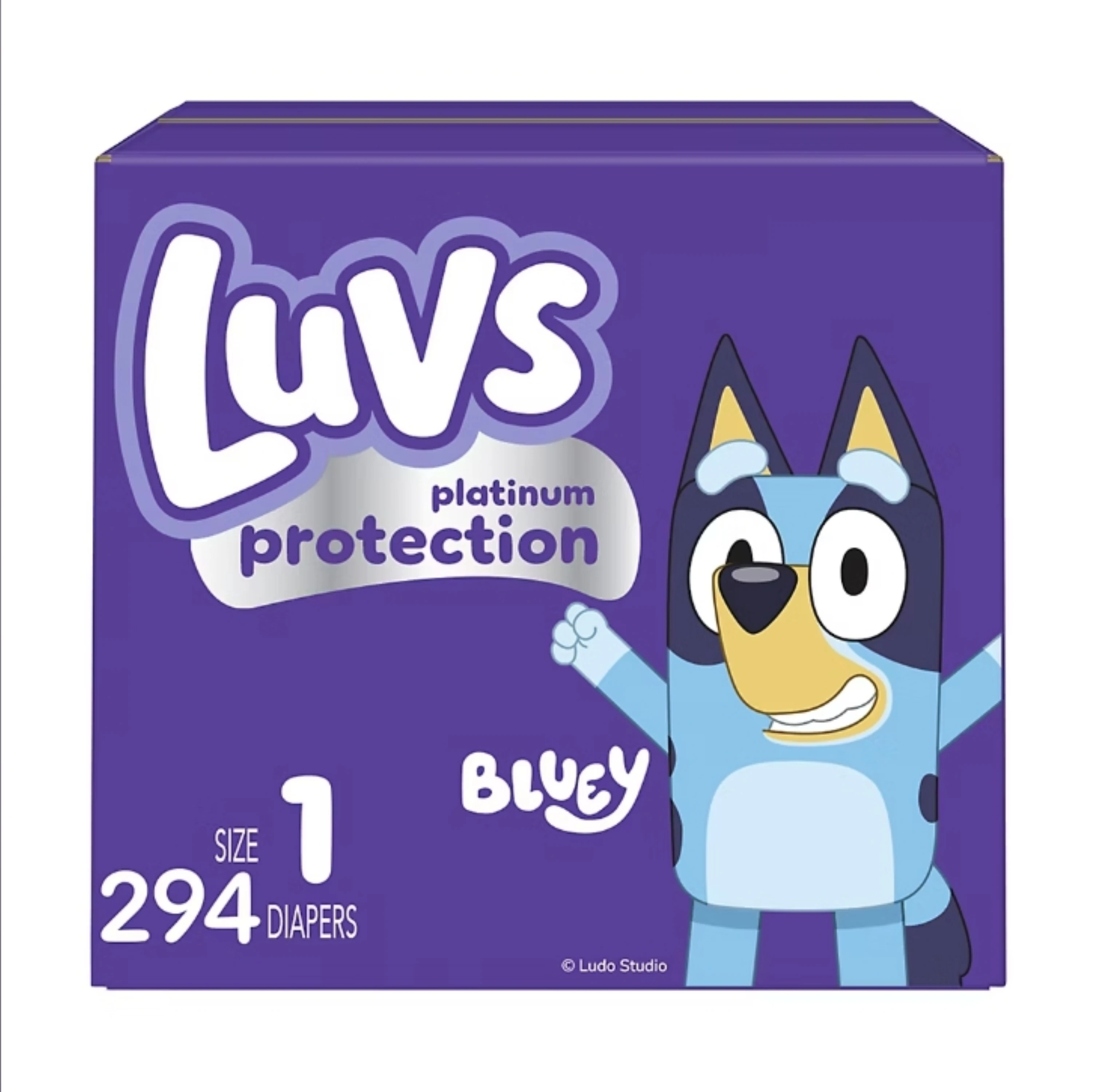 Luvs Platinum Protection Baby Diapers Size 1, 294 Count