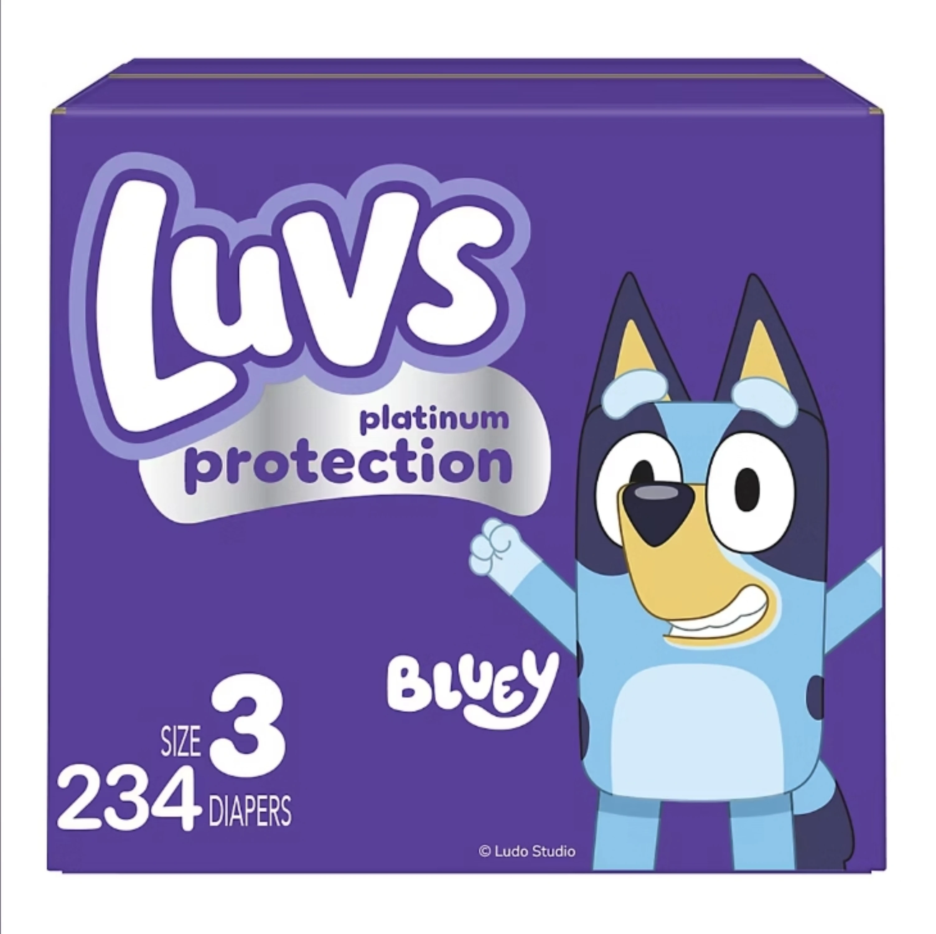 Luvs Platinum Protection Baby Diapers Size 1, 234 Count