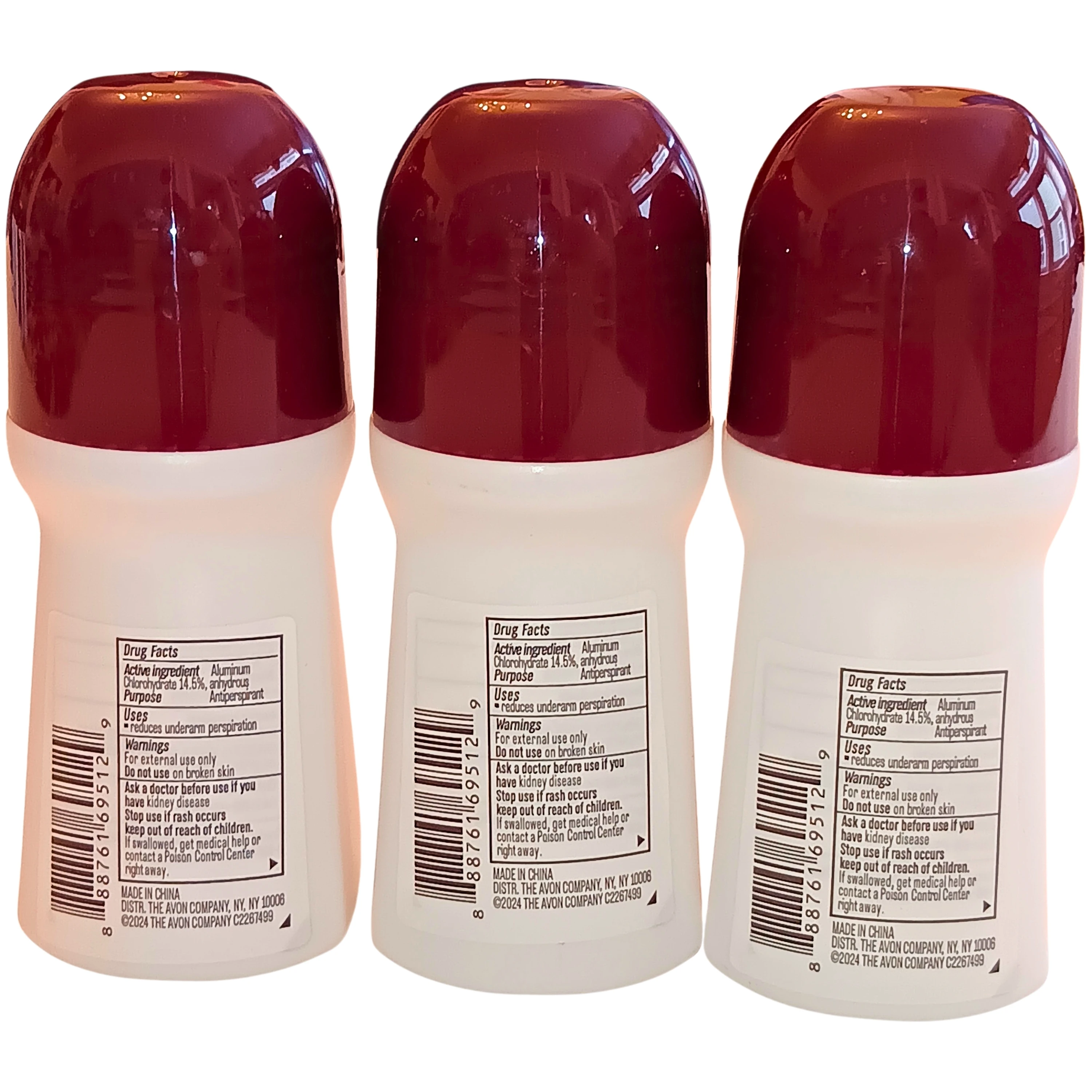 Avon Wild Country & Imari Roll-On Anti-Perspirant Deodorant - 3 & 6 Pack Value Bundles - 2.6 fl. oz. Unisex Long-Lasting Protection