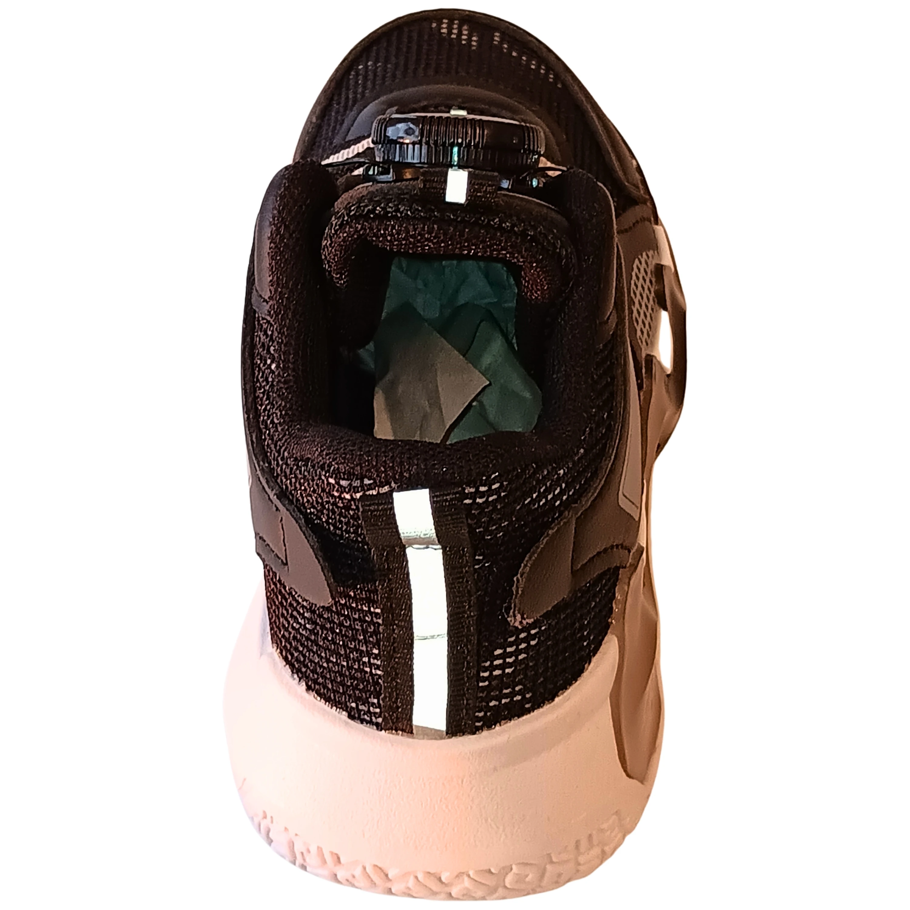 Shadow Black No-Tie Mesh Runner