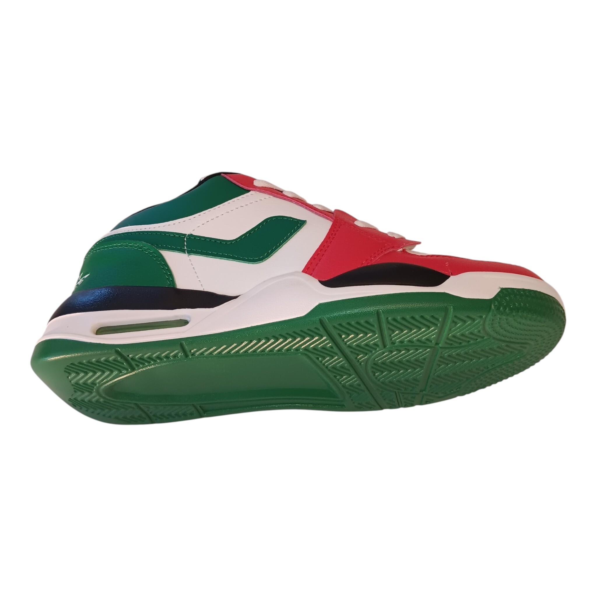 Air Sport Urban Retro Sneakers White/Black/Red/Green