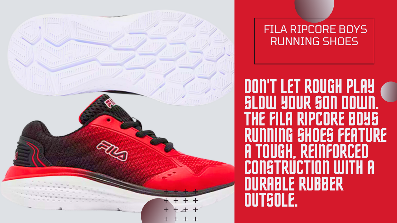  FILA Ripcore Boys Running Shoes