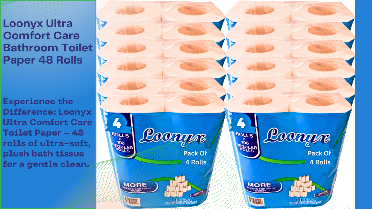 Loonyx Toilet Bulk Tissues 48 Rolls