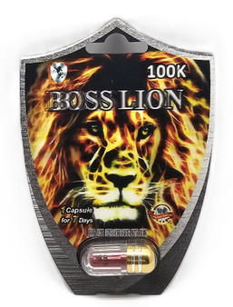 Boss Lion 100K Male Enhancement Capsule 1ct