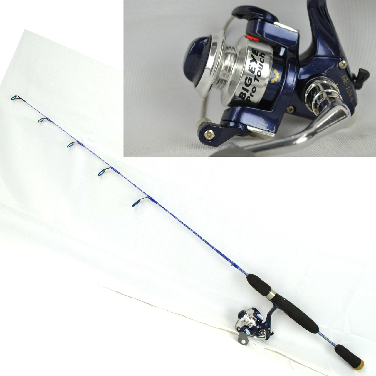 HT 36 INCH BIG EYE ULTRA LIGHT ACTION ICE COMBO