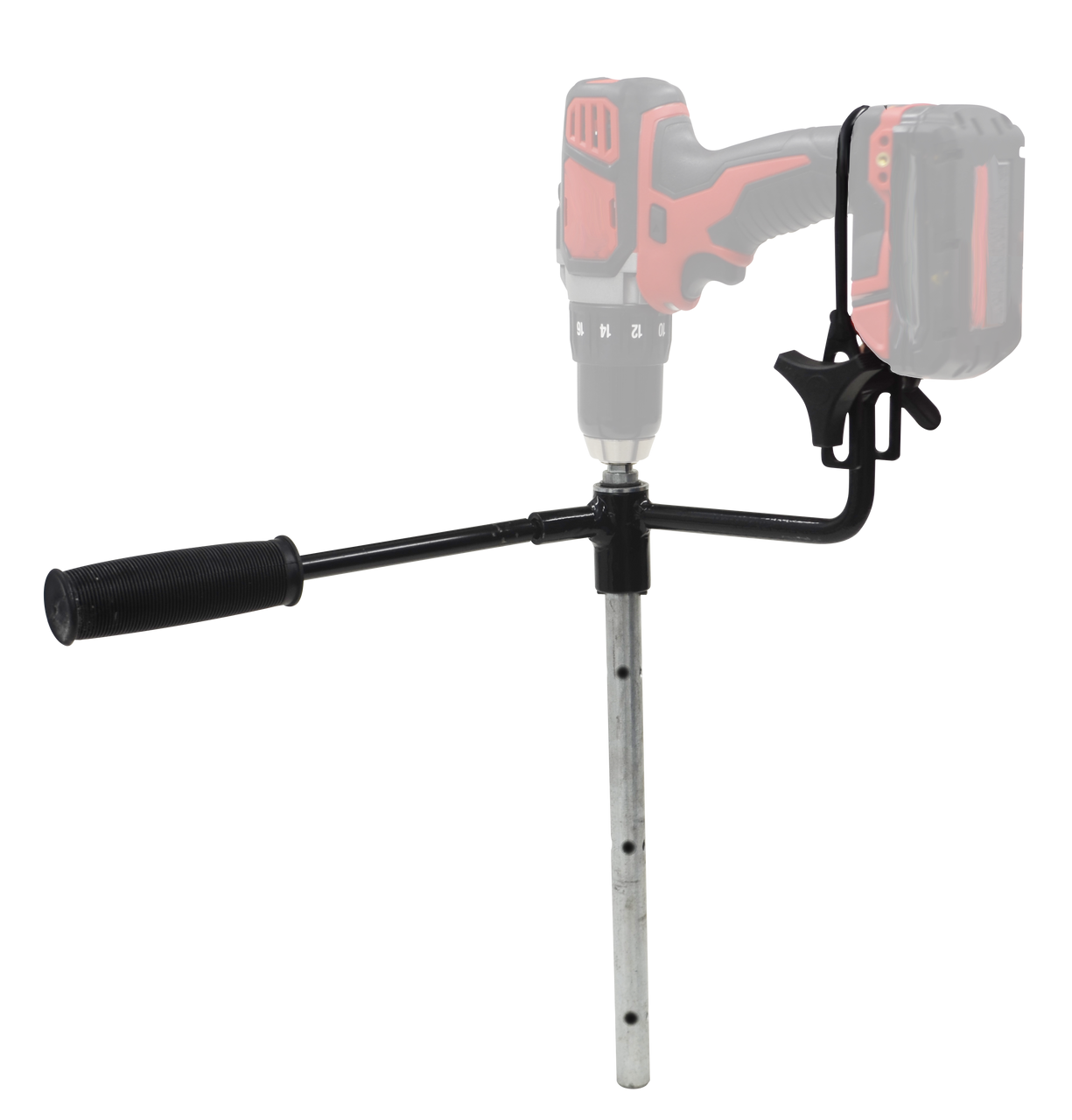 The HT E-Drill - The ultimate auger to attach to your power drill set up