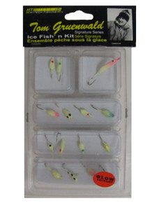 15 PIECE PANFISH GLOW LURE KIT 15 PIECE PANFISH GLOW LURE KIT