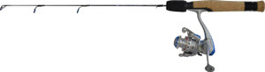 POLAR FIRE BLUE 24" ULTRALIGHT COMBO W/PFB-106A REEL POLAR FIRE BLUE 24" ULTRALIGHT COMBO W/PFB-106A REEL