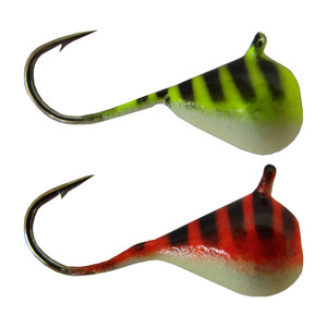 HT MARMOOSKA TUNGSTEN JIG DELUXE, #8 HOOK, ASSORTED, 2/PK HT MARMOOSKA TUNGSTEN JIG DELUXE, #8 HOOK, ASSORTED, 2/PK