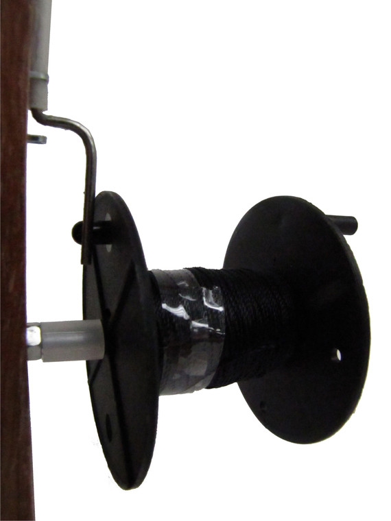 MAINE WOOD TRAP TIPUP W/ 500' SPOOL & DRAG SYSTEM