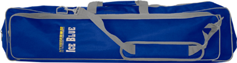 ICE BLUE GEAR BAG - 3 LARGE COMPARTMENTS W/ADJUSTABLE CARRY STRAP