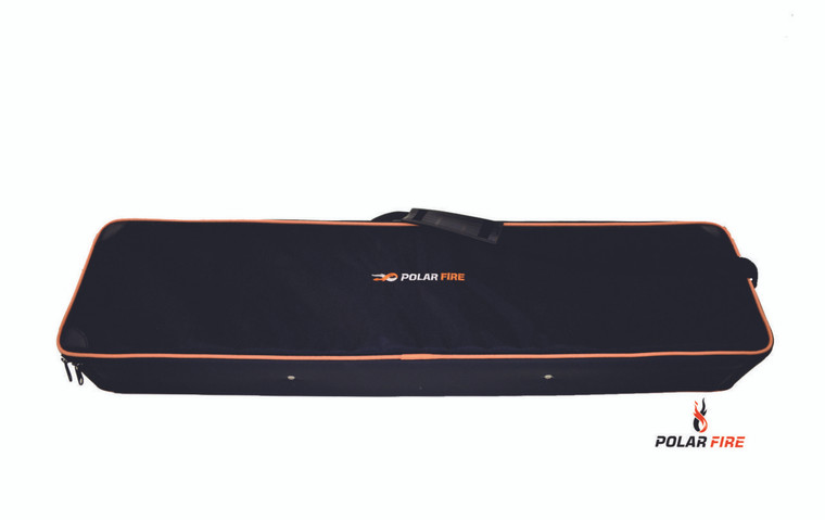 POLAR FIRE RECTANGULAR  SOFT SIDED HARD TACKLE CASE-ADJUSTABLE COMPARTMENTS