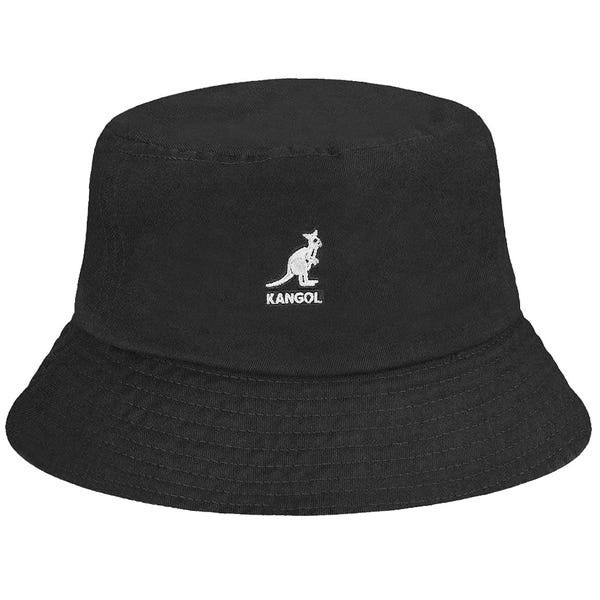 KANGOL | WASHED BUCKET HAT | BLACK - UNION HEIGHTS